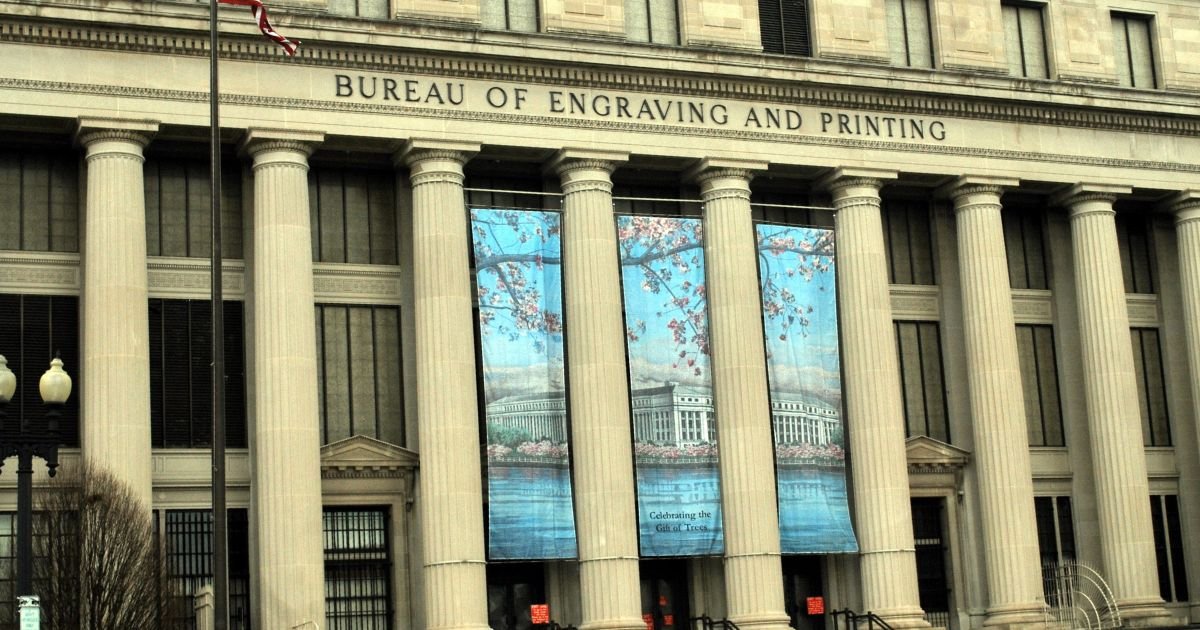 bureau of engraving and printing washington dc us currency production